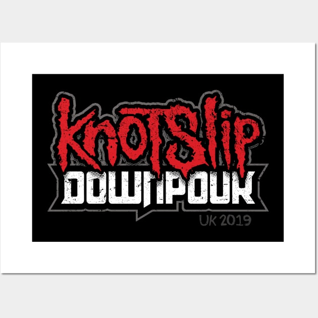 KnotSlip Downpour 19 Wall Art by TrulyMadlyGeekly